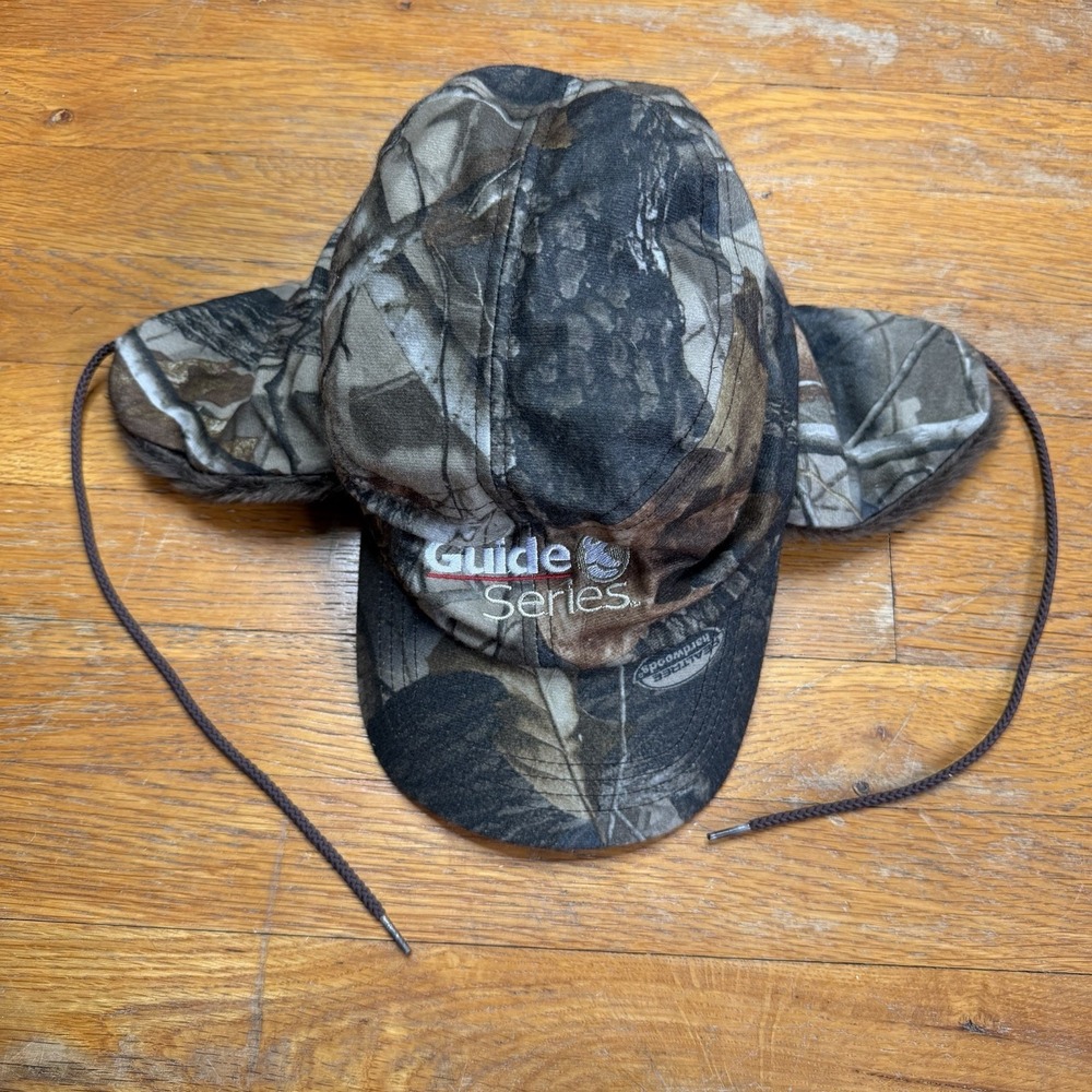 Waterproof RealTree Hunting Hat Edge Guide Series TecH2O Boys Camo Fleece Lined